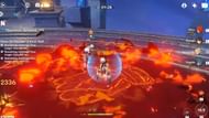 Bennett using his Elemental Burst (Image via Genshin Impact)